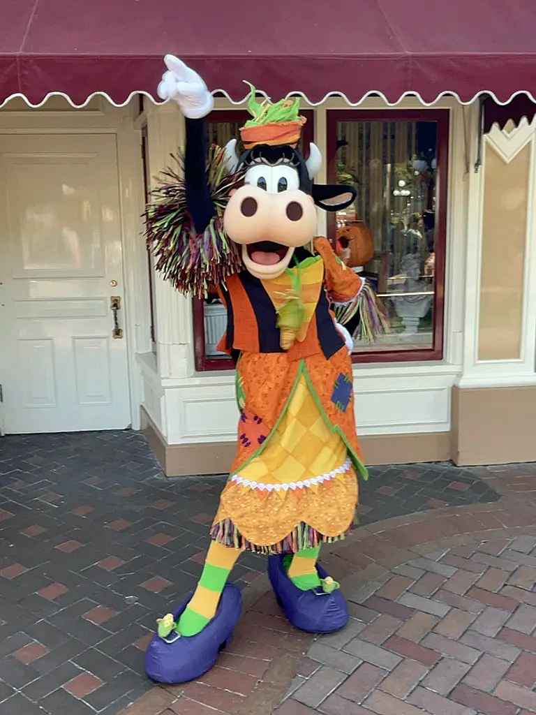 Clarabelle Cow New Halloween Costume at Disneyland Park 